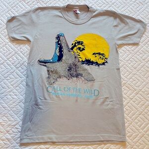 Vintage graphic tee - wolf